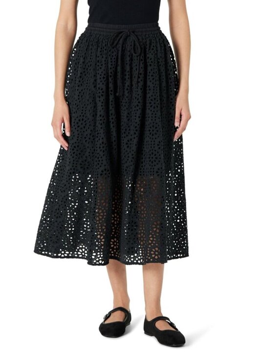 The Drop Dresses & Skirts - The Drop Women’s Giorgi Lace Full Skirt, Black, M